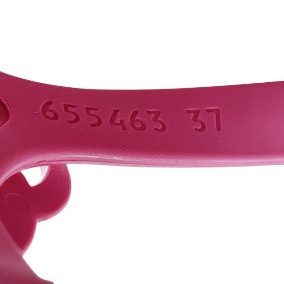 GUCCI Chevron Logo Thong Flip Flop Sandals 37 - Picture 11 of 12